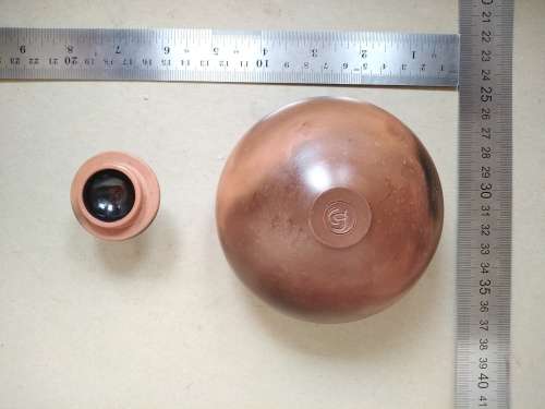 Vintage! Rare - Christine Gittins - Signed  - Studio Art Pottery - Pair Of Vessels
