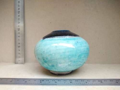 Vintage! Raku - Signed `tg` - Studio Art - Vessel