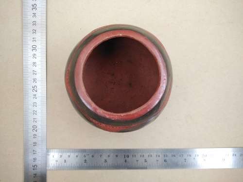 African Zulu Beer Pot - Pair Of Small Clay Ukhamba