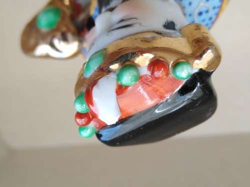Chinese Feng Shui - Hand Painted Porcelain - Lu Xing