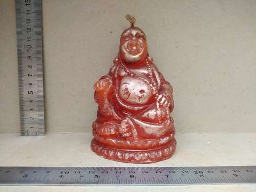 Feng Shui - Laughing Buddha Wax Candle