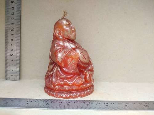 Feng Shui - Laughing Buddha Wax Candle