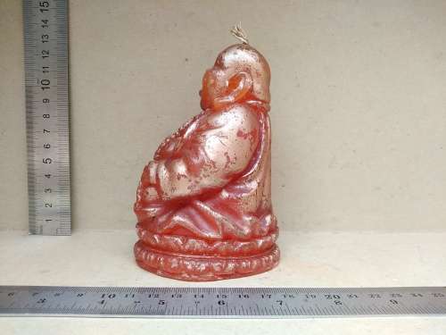 Feng Shui - Laughing Buddha Wax Candle