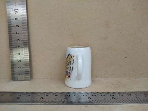 Vintage! Swiss - Ottlinger Sevelen - Bern Zeitglockenturm Miniture Porcelain Mug