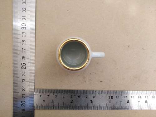 Vintage! Swiss - Ottlinger Sevelen - Bern Zeitglockenturm Miniture Porcelain Mug