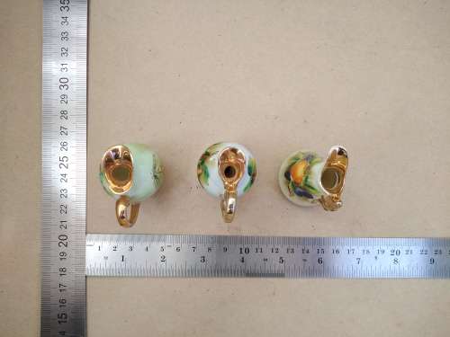 Vintage! Italian - Balboa - Set of Three - Miniature Ewers / Jugs