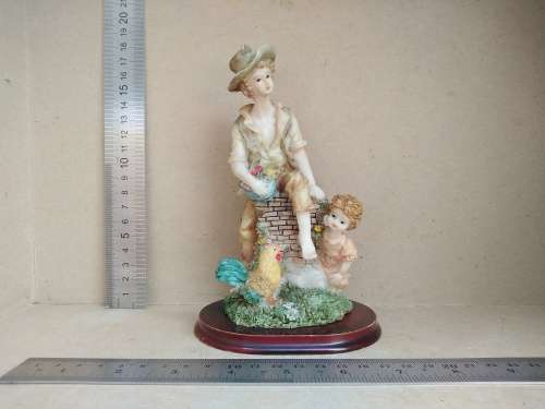Vintage! Italian Design - Resin Statue Figurine - Montefiori Collection? - Mother And Daughter
