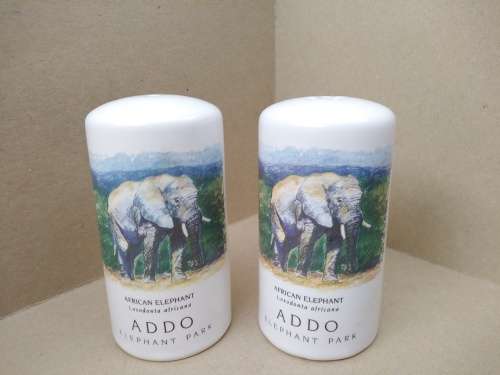 Vintage! - Addo Elephant Park Salt And Pepper Shaker Set