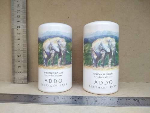 Vintage! - Addo Elephant Park Salt And Pepper Shaker Set