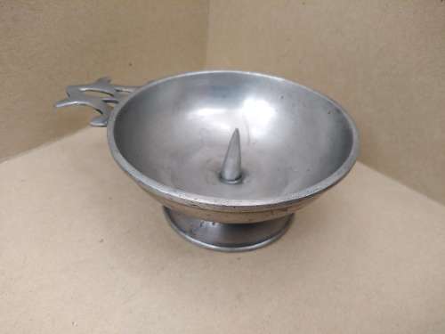 Vintage! Sintra - Pewter - Spike Candle Holder With Handle