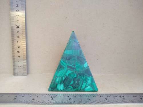 Vintage! - Malachite - Healing Pyramid