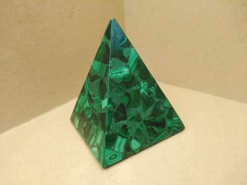Vintage! - Malachite - Healing Pyramid
