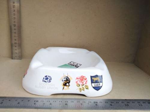Vintage! Rugby World Cup 1995 - Mother Earth Pottery - Ashtray