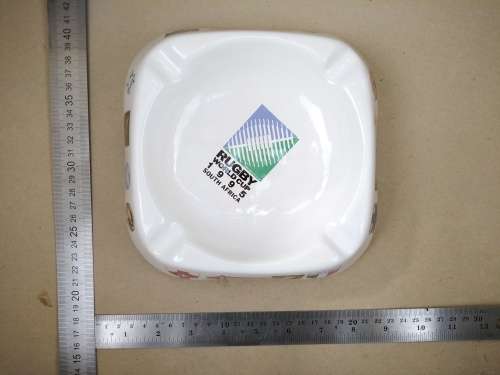 Vintage! Rugby World Cup 1995 - Mother Earth Pottery - Ashtray