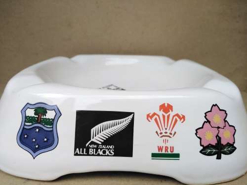 Vintage! Rugby World Cup 1995 - Mother Earth Pottery - Ashtray