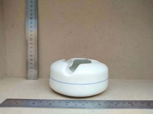 Vintage! Belgium - CMB Shipline - Porcelain Ashtray (Cracked)