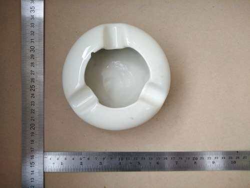 Vintage! Belgium - CMB Shipline - Porcelain Ashtray (Cracked)