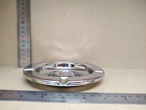 Vintage! Saldhana Souvenir - Round Chrome - Ashtray