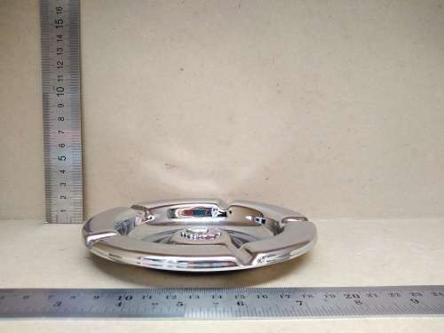 Vintage! Saldhana Souvenir - Round Chrome - Ashtray