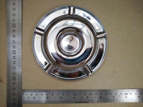 Vintage! Saldhana Souvenir - Round Chrome - Ashtray
