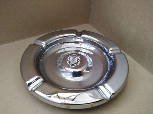 Vintage! Saldhana Souvenir - Round Chrome - Ashtray