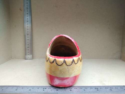 Vintage! Large Dutch Windmill Wooden Clog - Holland