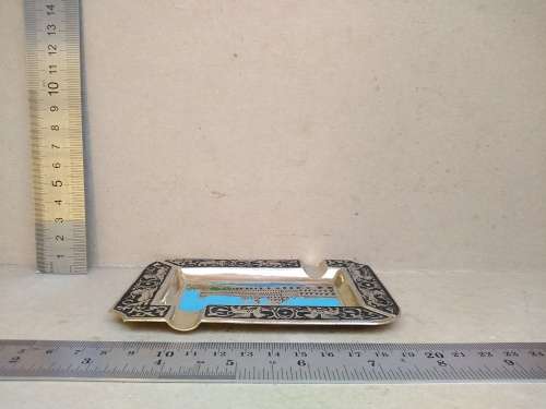 Vintage! Spainish - El Escorial - Enamelled Brass - Ashtray