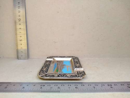 Vintage! Spainish - El Escorial - Enamelled Brass - Ashtray
