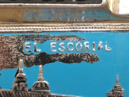 Vintage! Spainish - El Escorial - Enamelled Brass - Ashtray