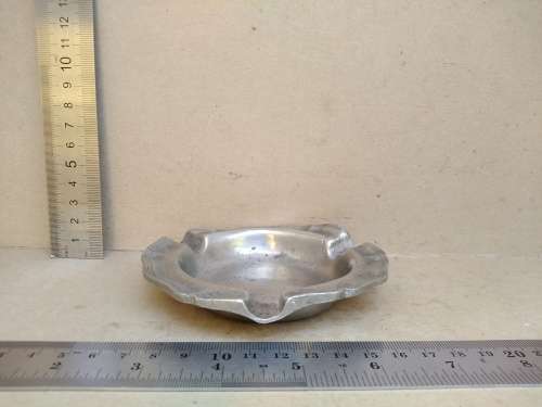 Vintage! Manx Cat Foundry - Pewter - Ashtray