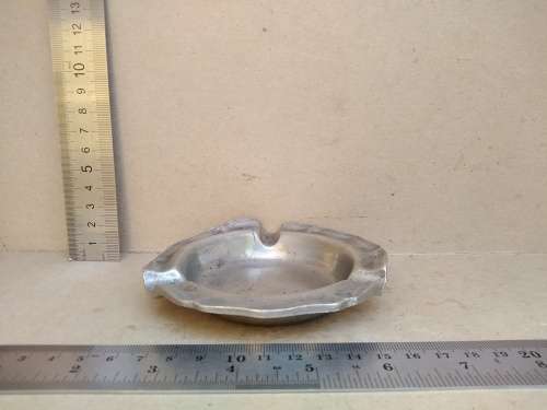 Vintage! Manx Cat Foundry - Pewter - Ashtray