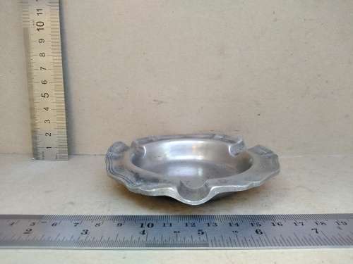 Vintage! Manx Cat Foundry - Pewter - Ashtray