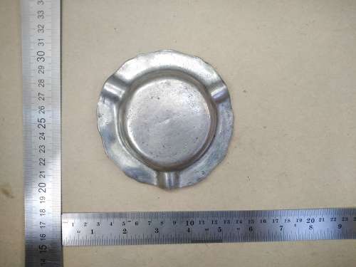 Vintage! Manx Cat Foundry - Pewter - Ashtray