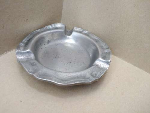 Vintage! Manx Cat Foundry - Pewter - Ashtray