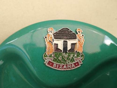 Vintage! Bizana Souvenir - Ceramic Ashtray