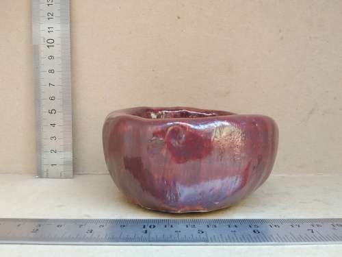 Vintage! Studio Art Pottery - Thick Heavy - Small Pinch Pot Bowl