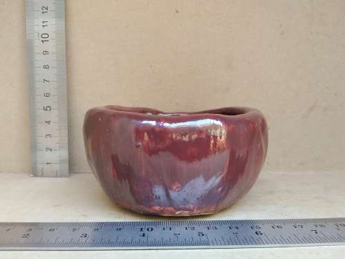 Vintage! Studio Art Pottery - Thick Heavy - Small Pinch Pot Bowl