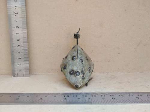 Vintage! Swahili - Guinea Fowl - Recycled Oil Drum Sculpture