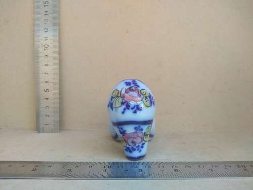 Vintage! Alcobaca - Portugal - Hand Painted Pottery - Porcelain - High Heel Shoe