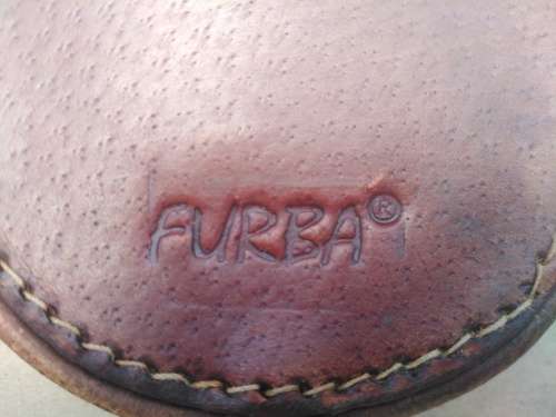 Vintage!  Italy - FURBA - Vera Pelle - Half-Moon Purse With Flap