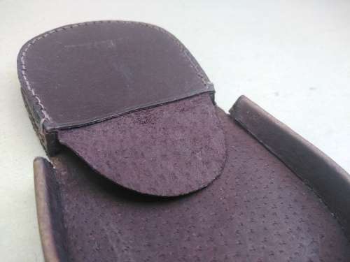 Vintage!  Italy - FURBA - Vera Pelle - Half-Moon Purse With Flap