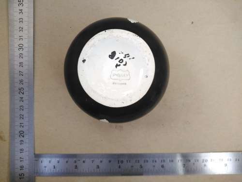 Antique! Shelley England - Rose - Art Deco Style - 1912 - 1920 - Matte Black - Small Roself Vase
