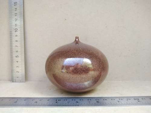 Vintage! Studio Pottery - Porcelain - Weed Pot / Bulb Vase