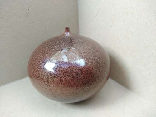 Vintage! Studio Pottery - Porcelain - Weed Pot / Bulb Vase