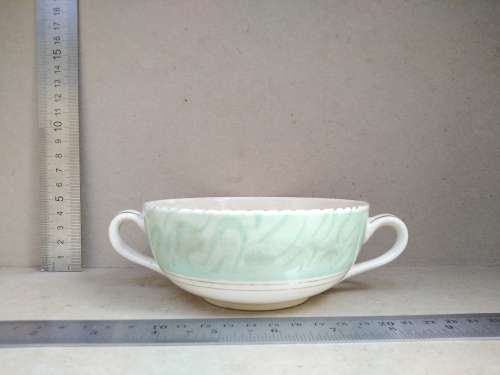 Vintage! England - Burleigh Ware - Balmoral - Soup Bowl With Handles
