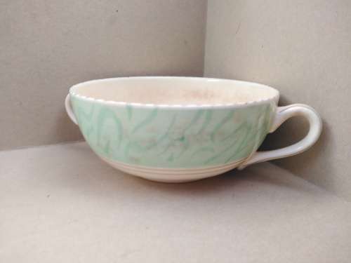 Vintage! England - Burleigh Ware - Balmoral - Soup Bowl With Handles