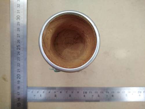 Vintage! Industria Argentina - Palo Santo Wooden Yerba Mate Goured Cup