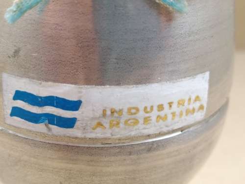 Vintage! Industria Argentina - Palo Santo Wooden Yerba Mate Goured Cup