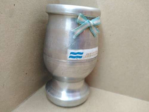 Vintage! Industria Argentina - Palo Santo Wooden Yerba Mate Goured Cup