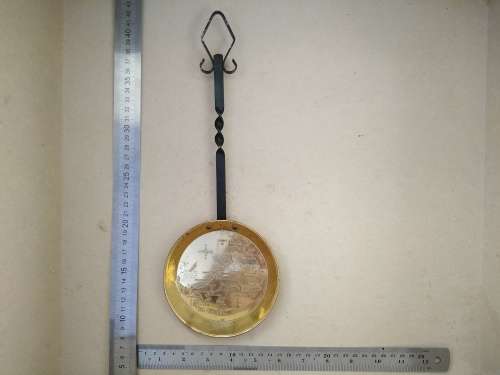 Vintage! England - Pixieland - Souvenir - Brass Pan
